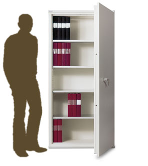 Armoire ignifuge haute modèle SA 460 BJARSTAL. Armoire ignifuge papier haute modèle SA 460 BJARSTAL.