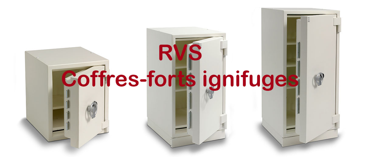Coffres-forts ignifuges papier série RVS