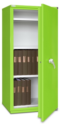SA 210 armoire ignifuge papier couleur vert.