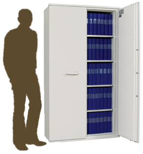 Armoire ignifuge papier BJARSTAL 2 portes modèle SA 580.